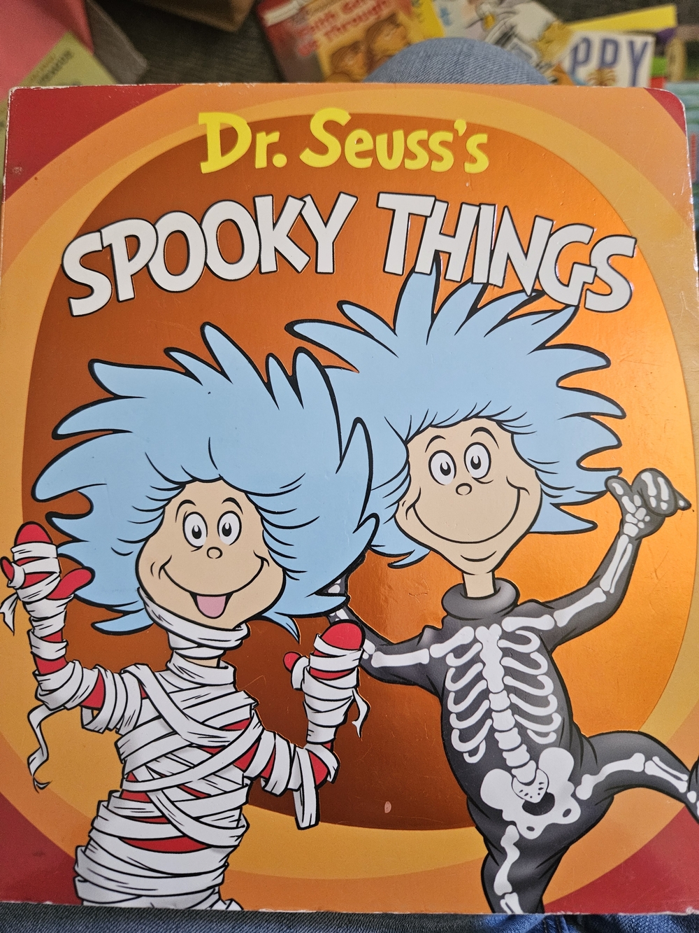 Dr. Seuss Blue-Haired Spooky Things. Board Book. Buy 1 Book Get 1 Free